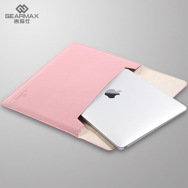 ƺ 11 12 13 15 Ͻ   Ʈ  Ŀġ ʹ Ʈ  ޴ ̽ ƺ   /For Macbook Genuine Leather Carrying Pouch Ultra-thin Laptop Bag Case for Macb